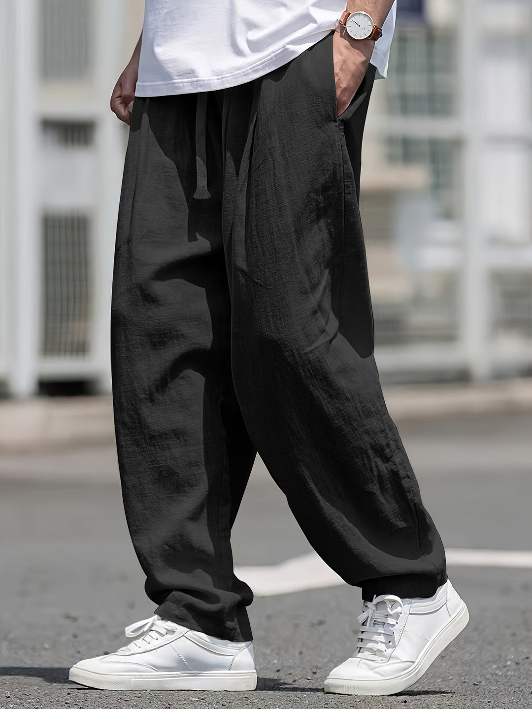 Kirk - Pantaloni Traspiranti In Cotone Con Tasche