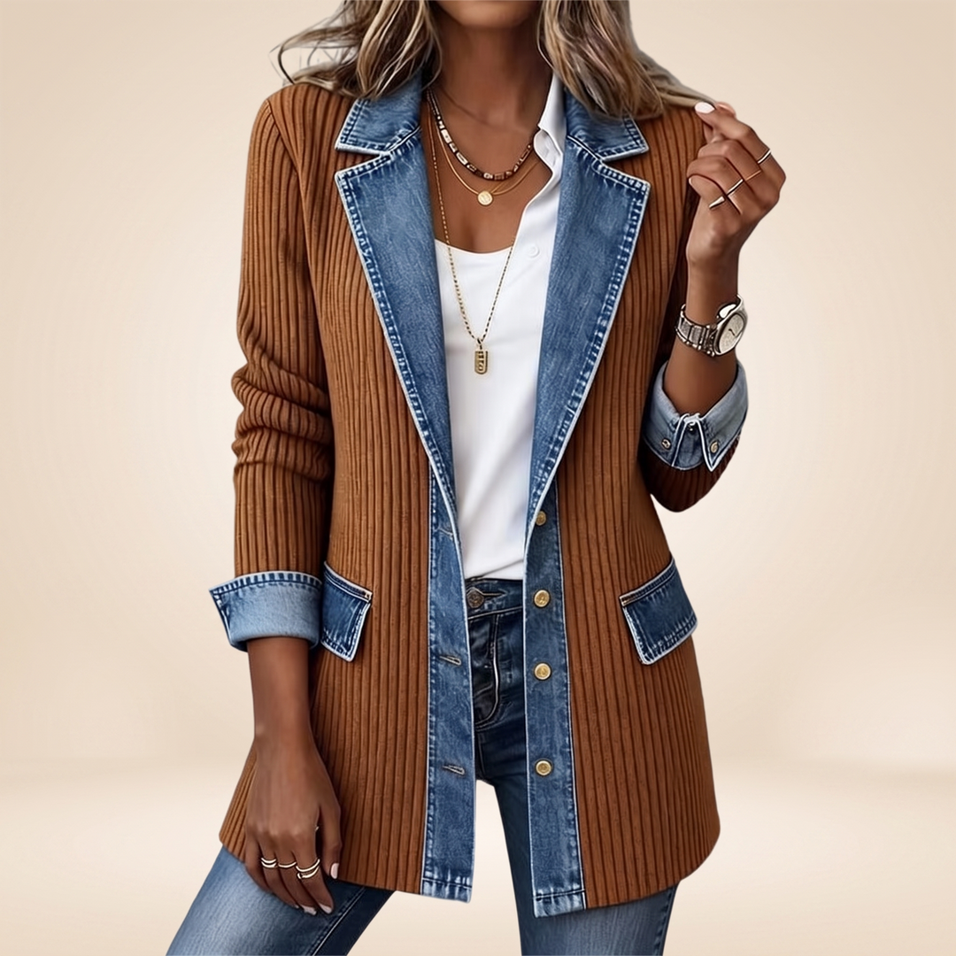 Dunja - Cappotto in Maglia a Coste