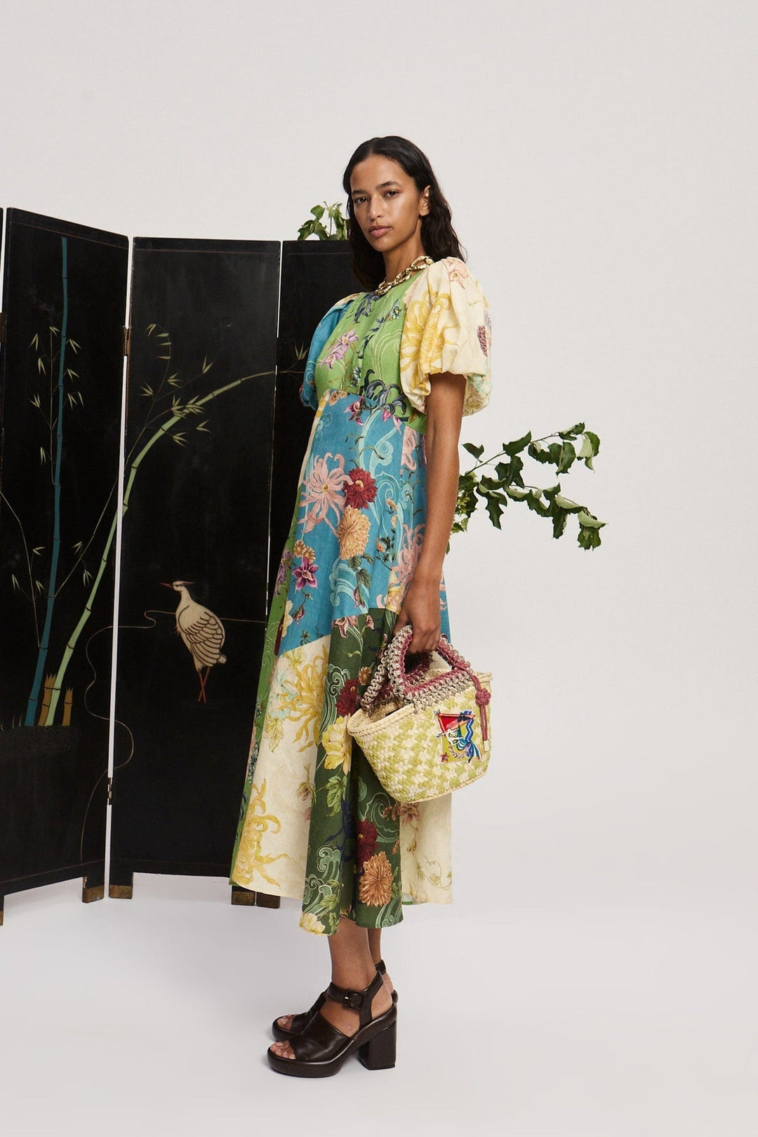 Maileen - Abito Midi con Cuciture Avery