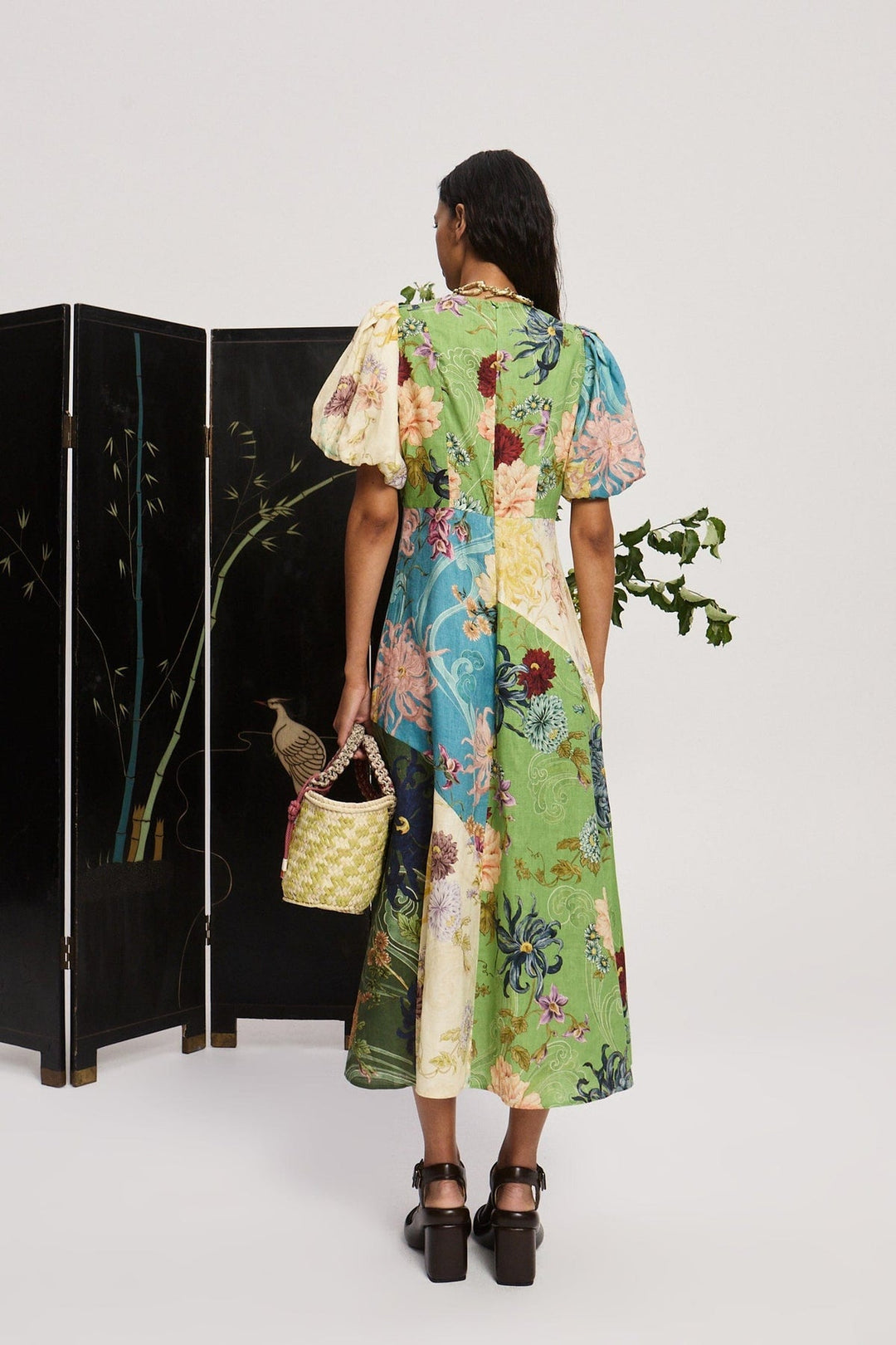 Maileen - Abito Midi con Cuciture Avery