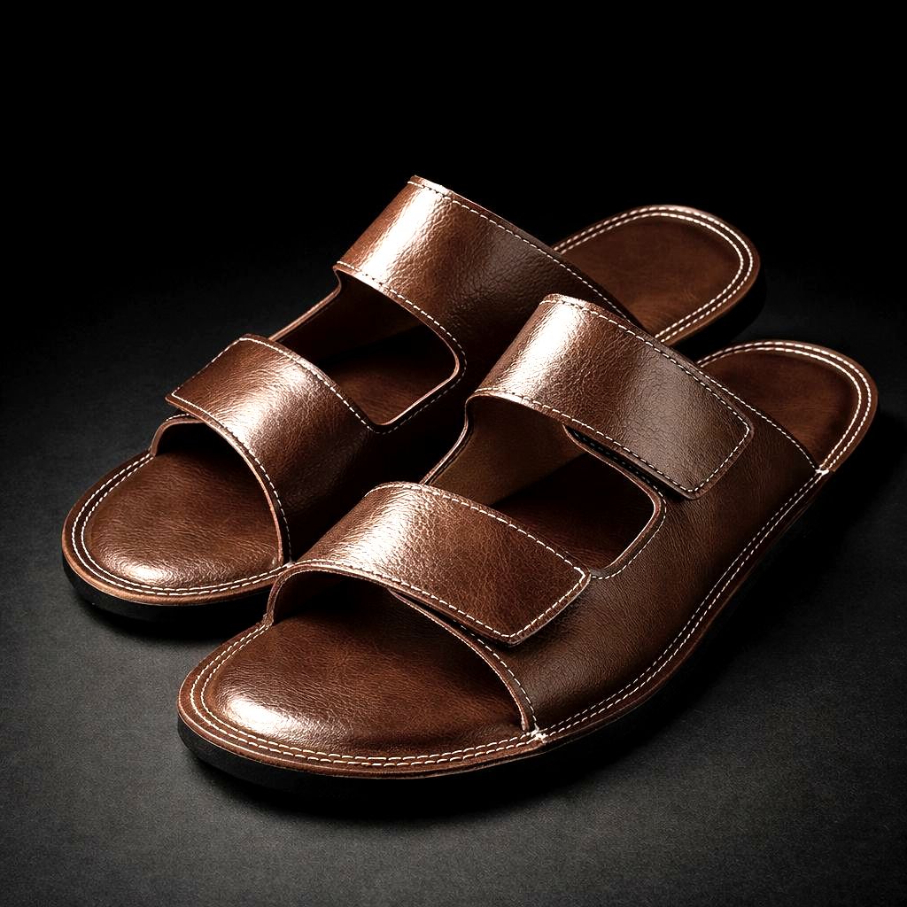Henrique - Sandali Slip-on Con Doppio Cinturino