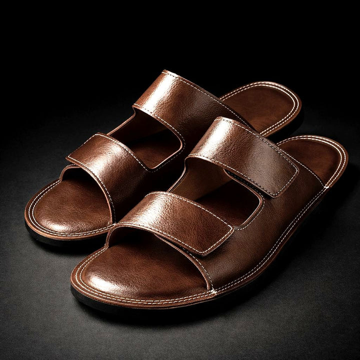 Henrique - Sandali Slip-on Con Doppio Cinturino