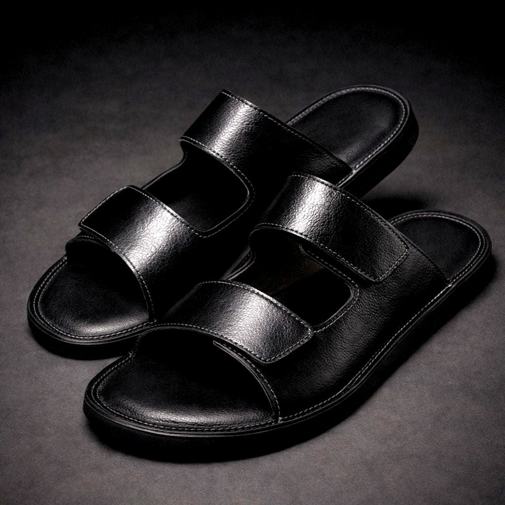 Henrique - Sandali Slip-on Con Doppio Cinturino