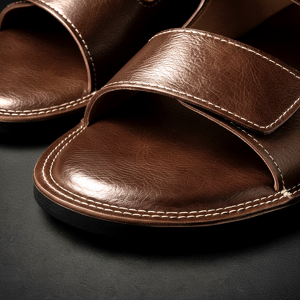 Henrique - Sandali Slip-on Con Doppio Cinturino