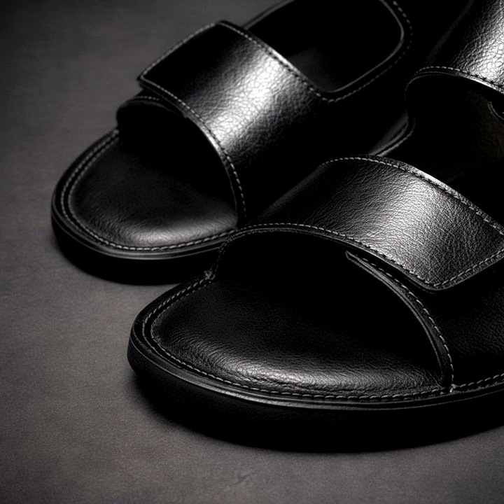Henrique - Sandali Slip-on Con Doppio Cinturino
