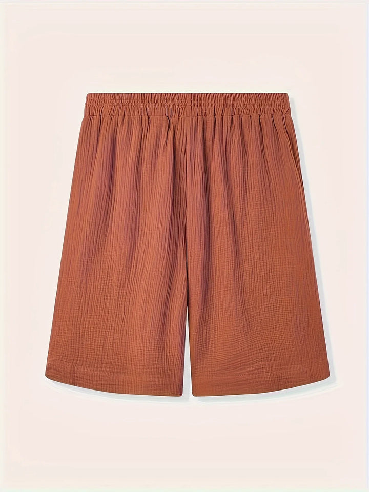 Bancroft - Eleganti Pantaloncini Larghi Con Tasche