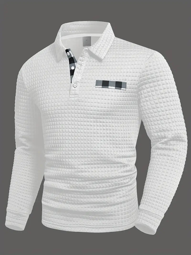 Hughes - Camicia Casual In Maglia Spessa Con Bottoni