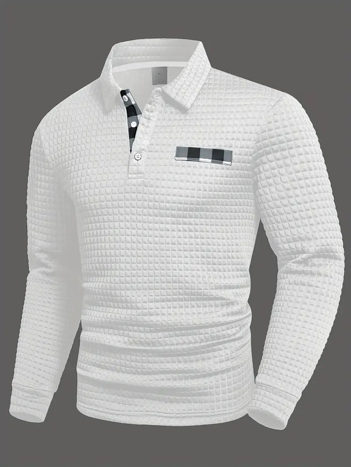 Hughes - Camicia Casual In Maglia Spessa Con Bottoni