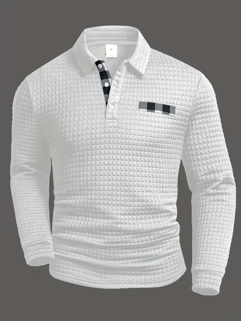 Hughes - Camicia Casual In Maglia Spessa Con Bottoni