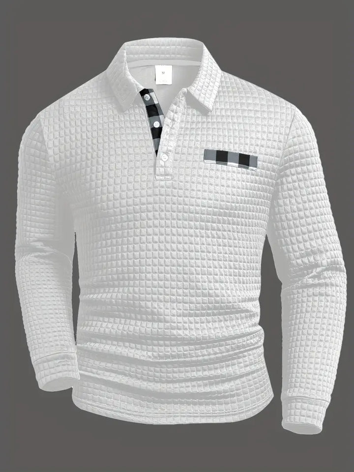 Hughes - Camicia Casual In Maglia Spessa Con Bottoni