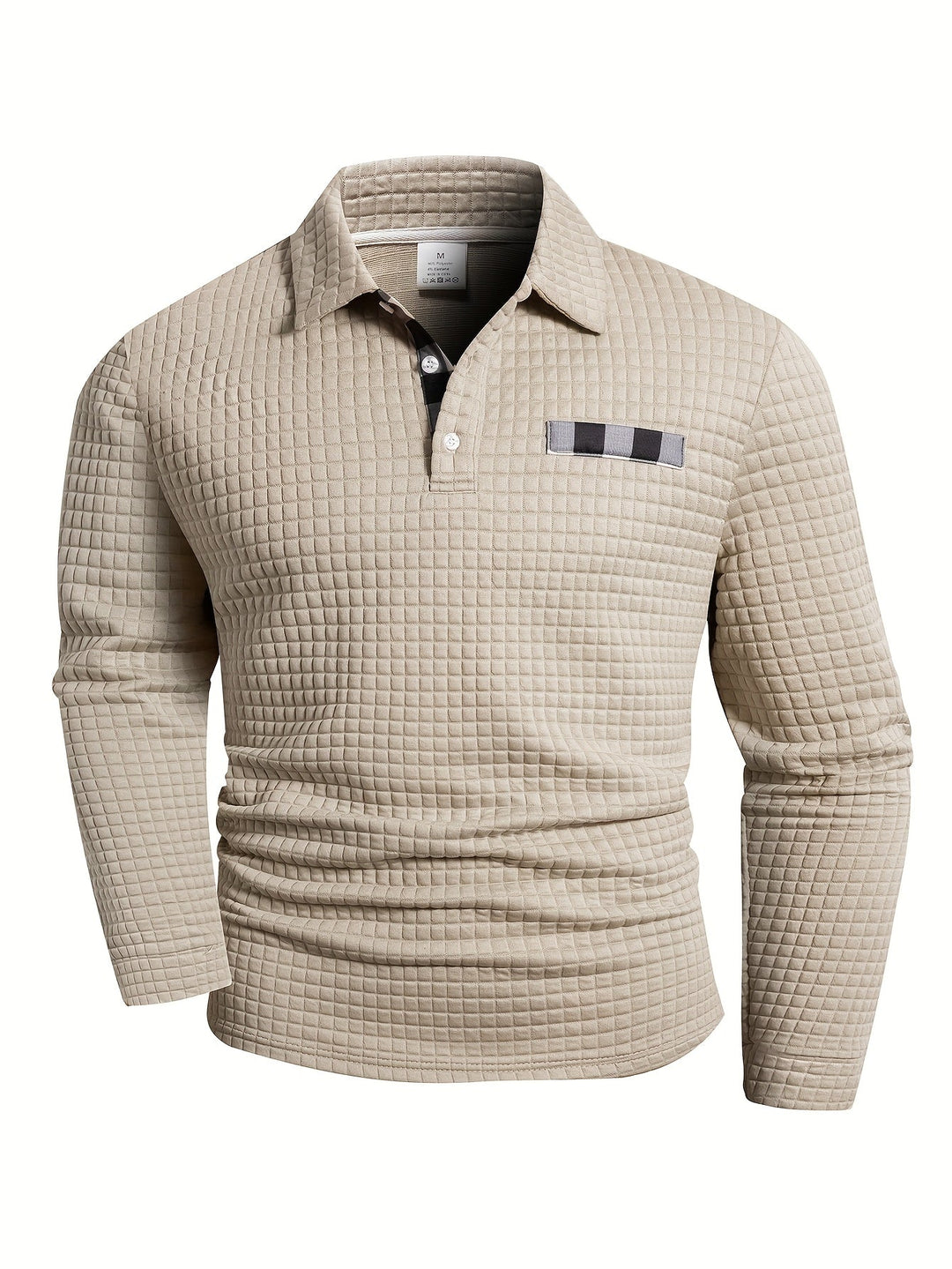 Juergen - Camicia Casual a Maniche Lunghe Con Bottoni