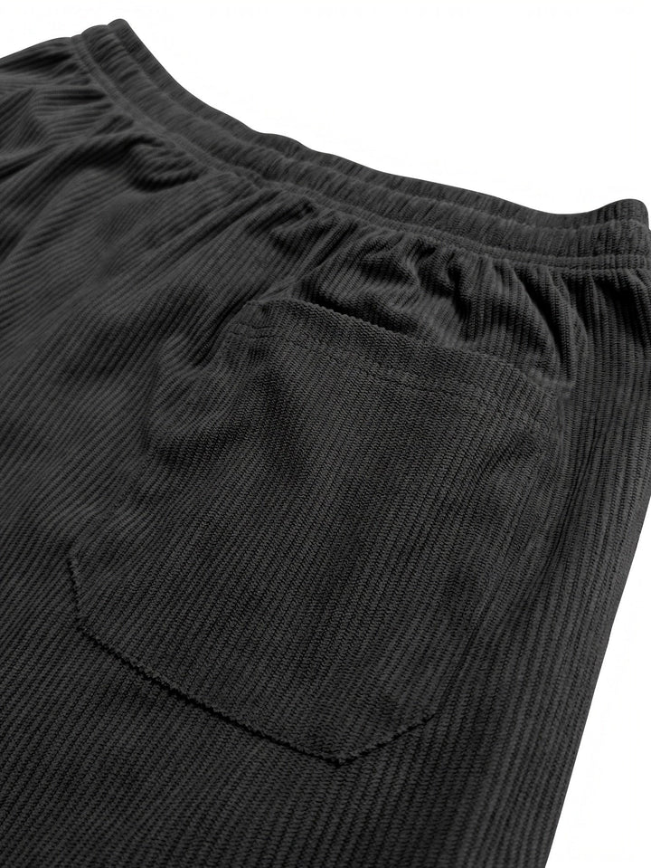 Ellyson - Pantaloni In Velluto a Coste Con Coulisse In Vita