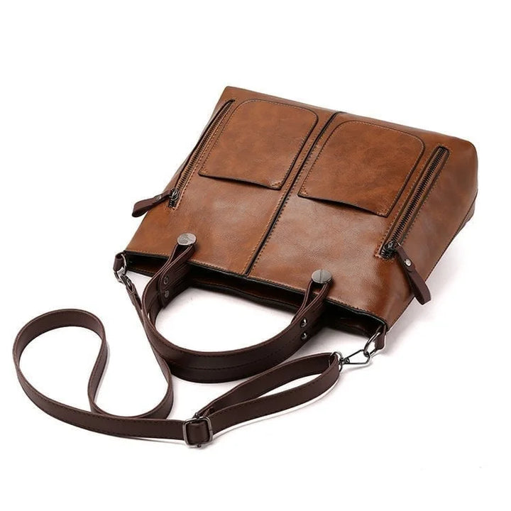 Britney - Elegante Borsa A Tracolla In Pelle