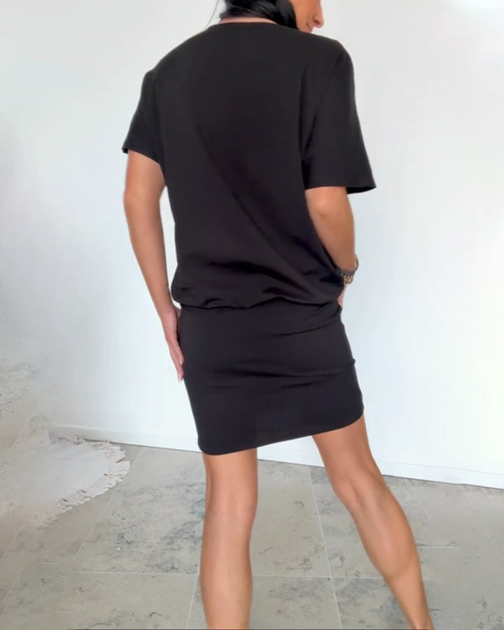 Ulrika - Mini Abito a Maniche Corte