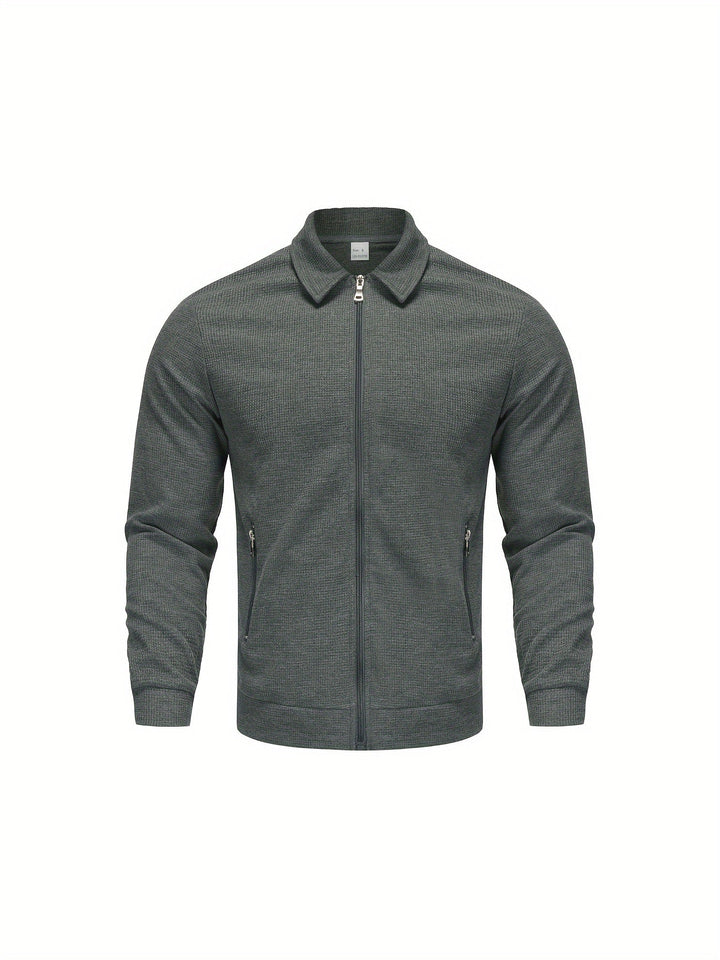 Marvin - Giacca Casual In Poliestere Con Zip