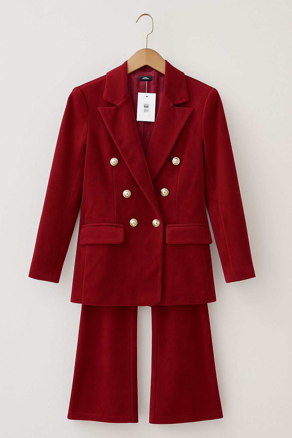 Dimitra - Set Blazer Doppiopetto In Velluto