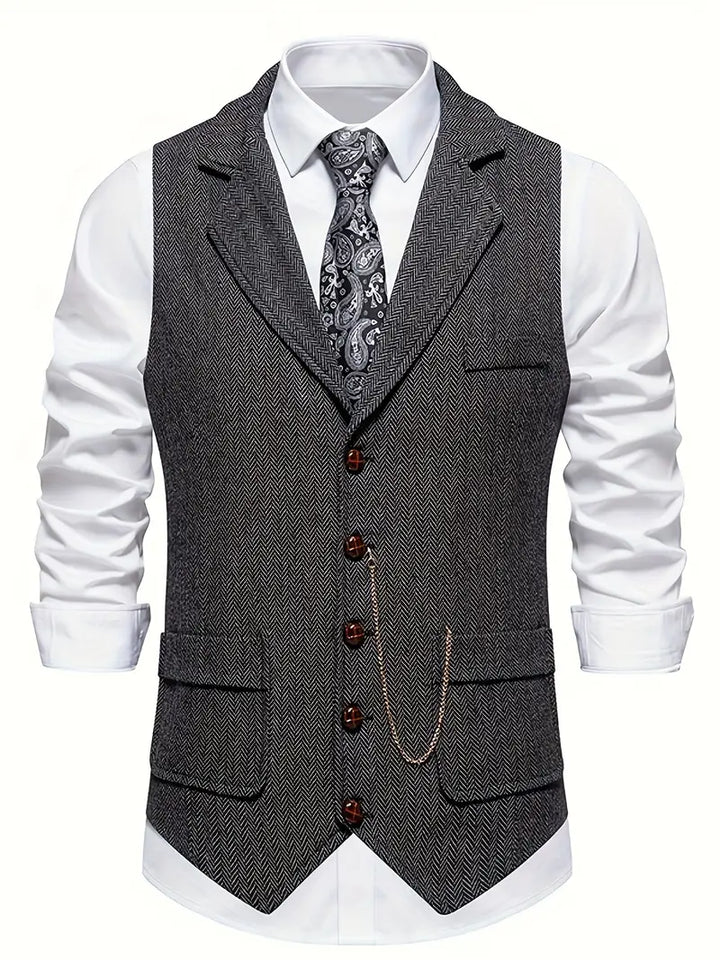 Ferry - Gilet Con Revers Singolo