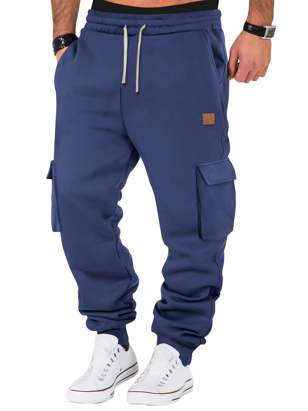 Daan - Pantaloni Jogger Cargo Con Tasche Multiplo