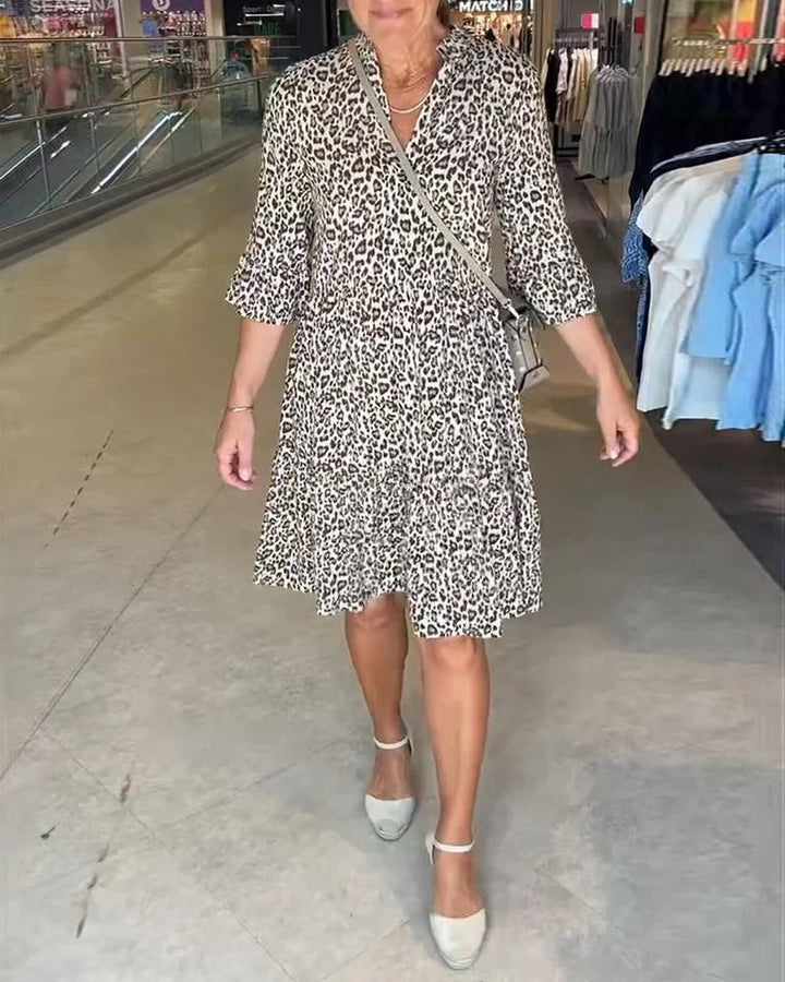 Siobhan - Abito Con Stampa Leopardata