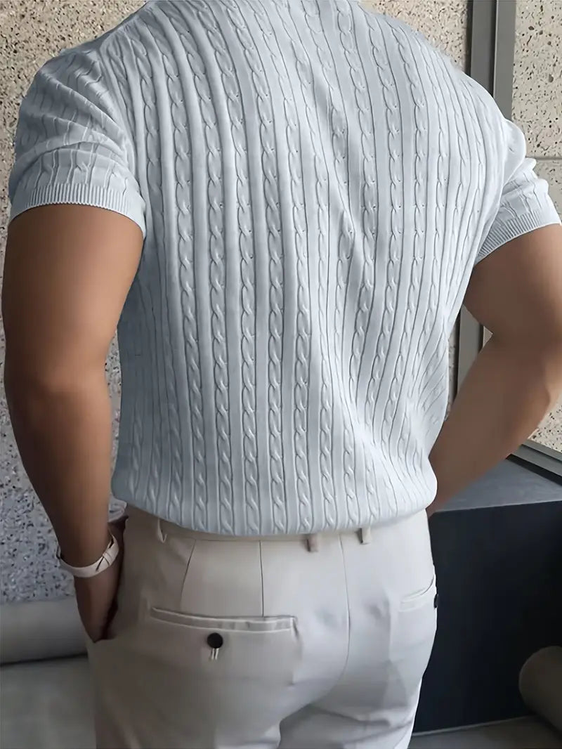 Kiril - Elegante Maglione Lavorato A Maglia