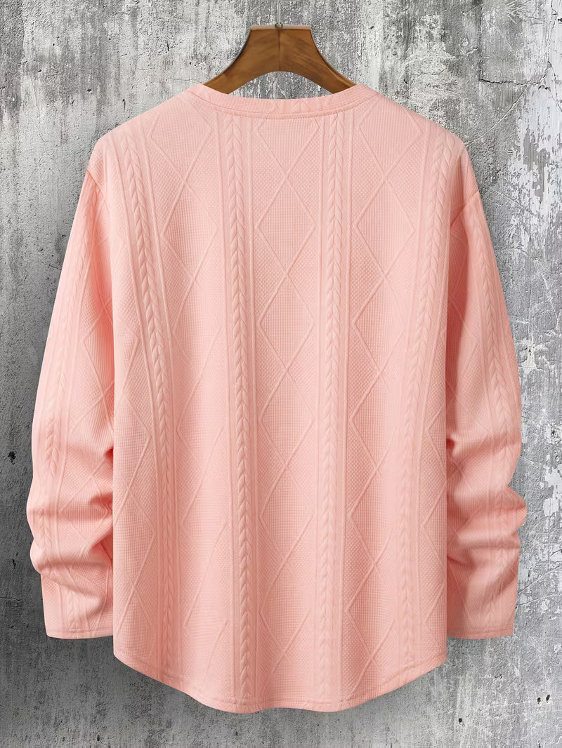 Pauleta - Felpa Casual a Maniche Lunghe Con Collo Rotondo