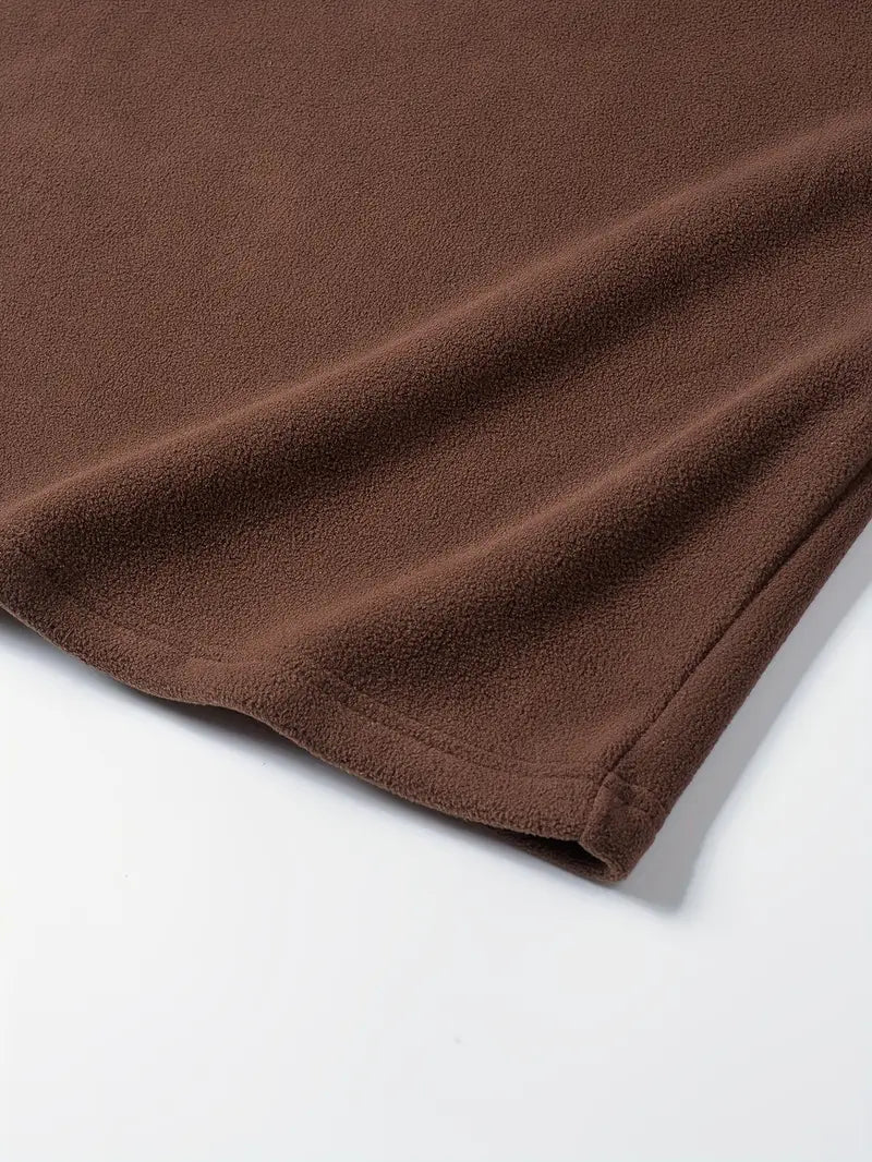 Lamar - Felpa a Maniche Lunghe Con Mezza Zip