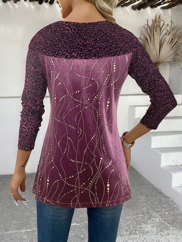 Zulikha - Elegante Top a Maniche Lunghe