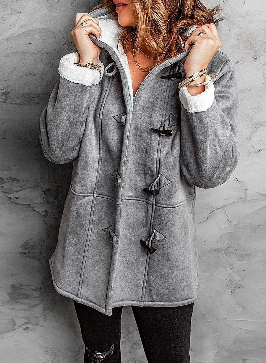 Tyra - Comoda Felpa Con Cappuccio a Maniche Lunghe Per l'Inverno