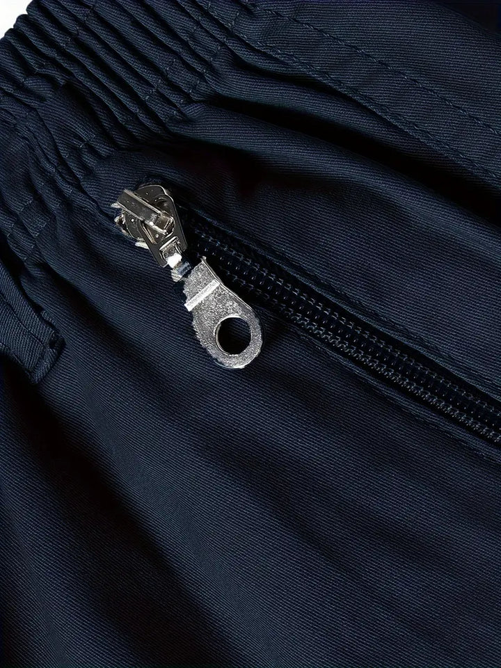 Theodore - Pantaloncini Cargo In Cotone Traspirante