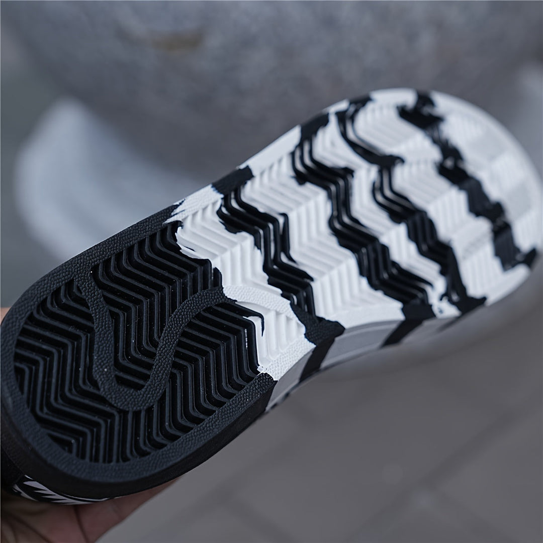 Nalson - Scarpa Da Ginnastica Stringate Con Stampa Geometrica
