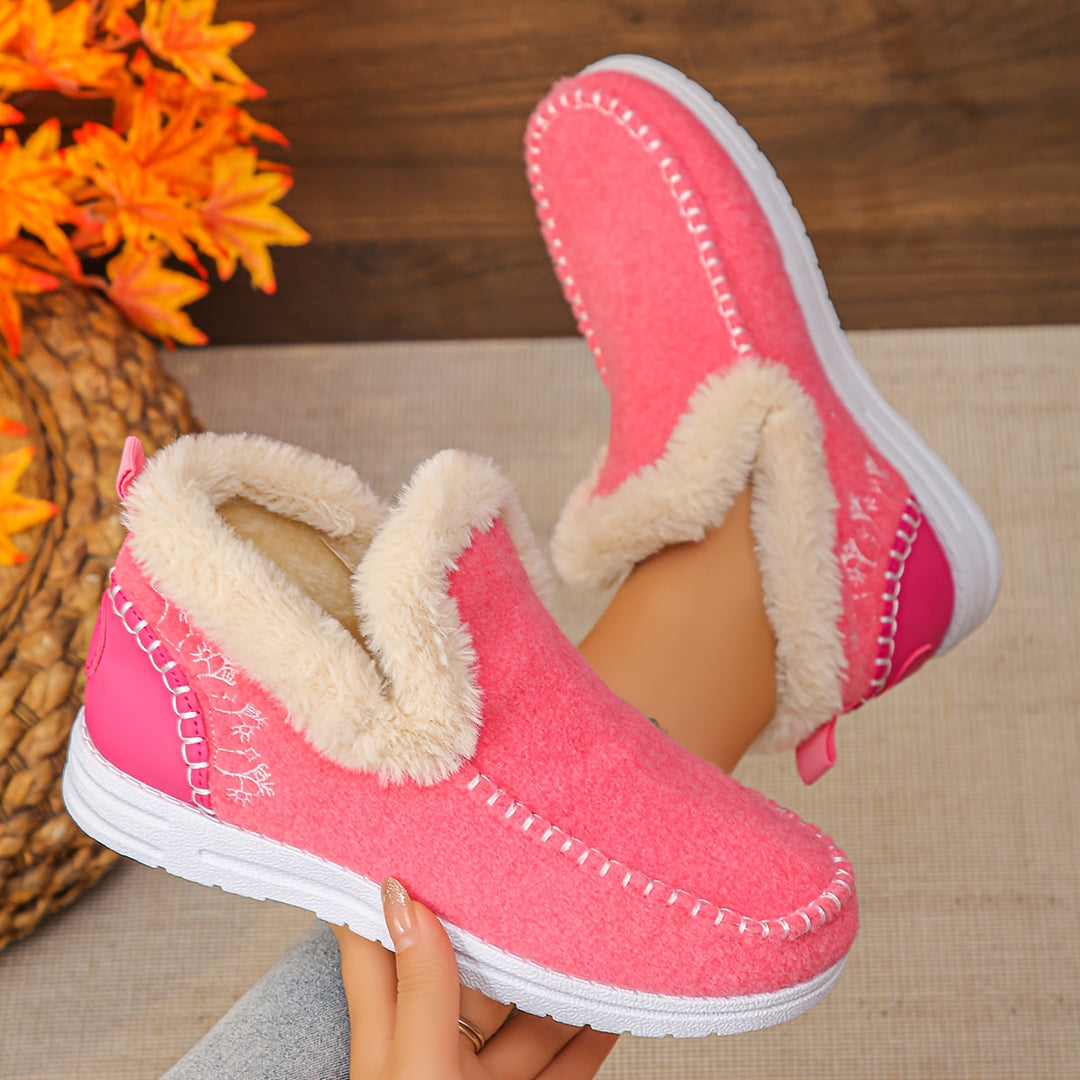 Aleeza - Pantofole Casual Con Fodera in Pile