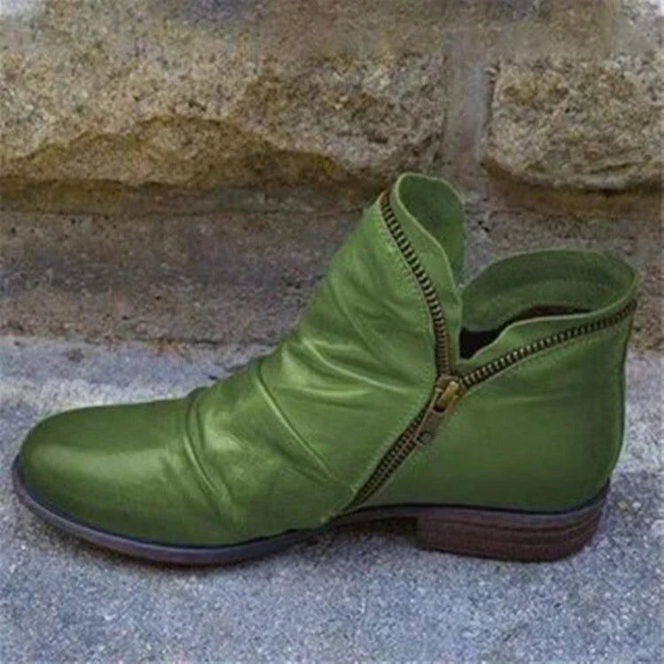 Marzell - Stivali in Pelle Con Cerniera