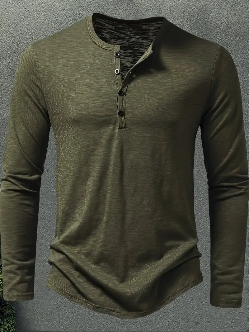 Zekeriya - Camicia a Maniche Lunghe con Bottoni