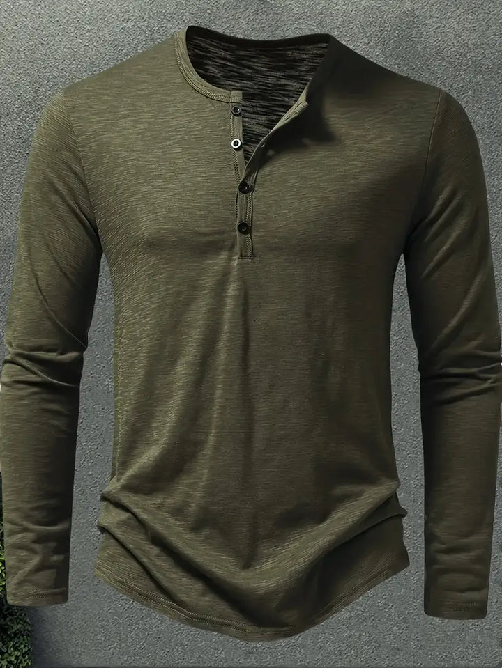 Zekeriya - Camicia a Maniche Lunghe con Bottoni