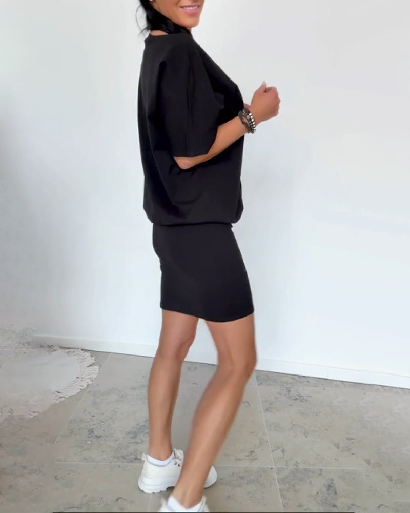Ulrika - Mini Abito a Maniche Corte