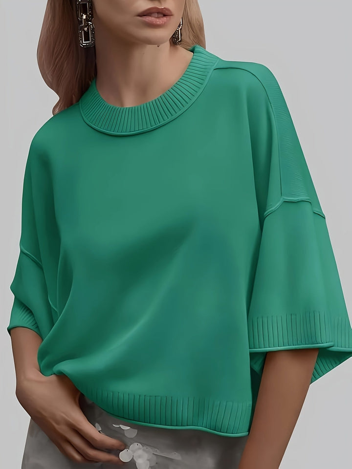 hilena - Cardigan Casual a Maniche Corte