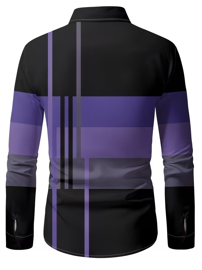 Mehmed - Camicia Casual Con Bottoni