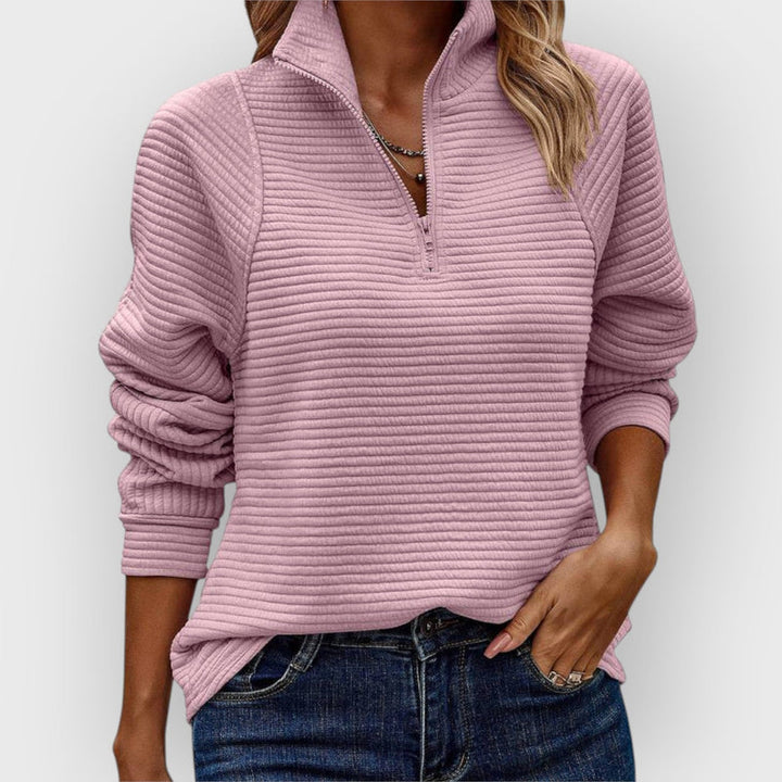 Romena - Maglione Con Collo e Zip