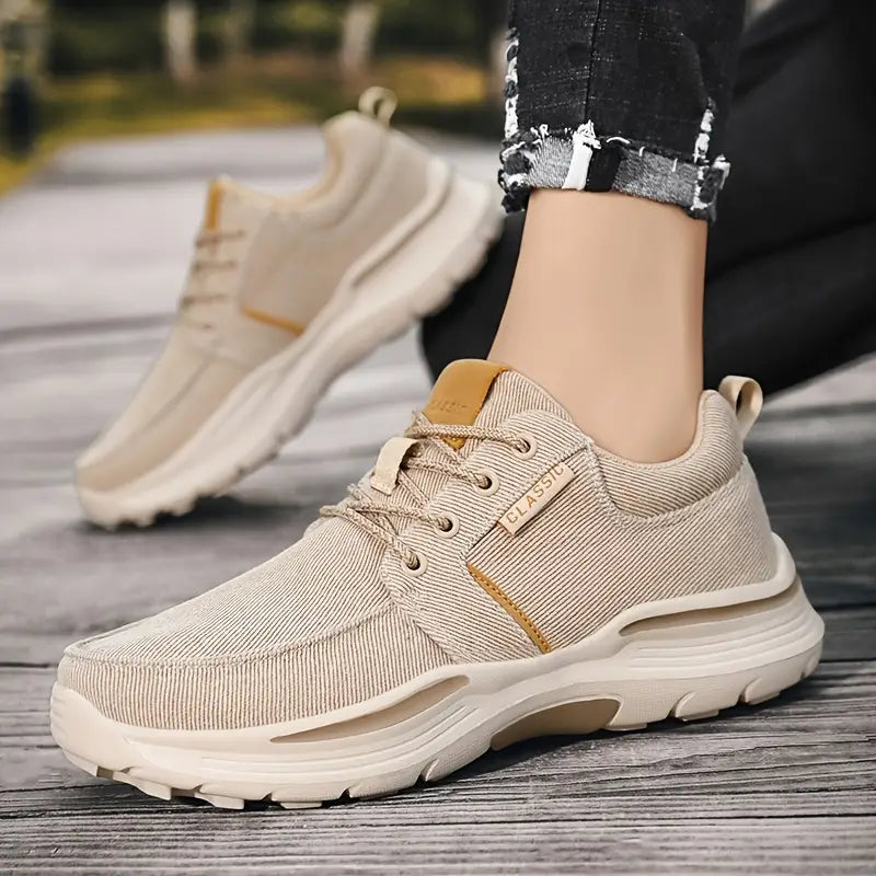 Keidean - Sneakers Stringate In Tela Traspirante