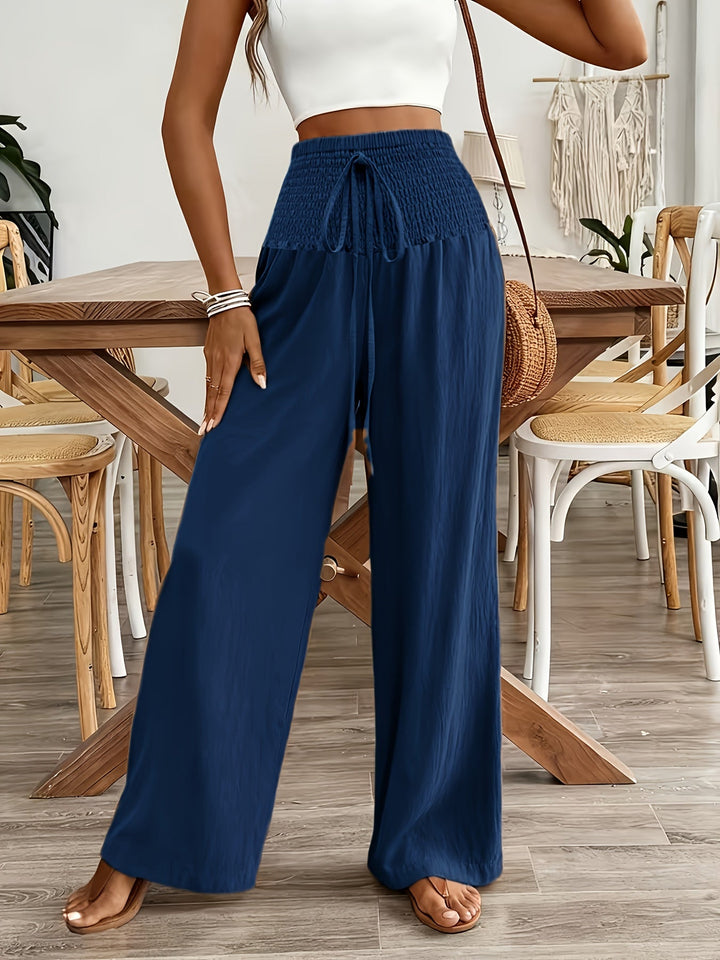 Rebeki - Pantaloni Lunghi in Cotone Traspirante