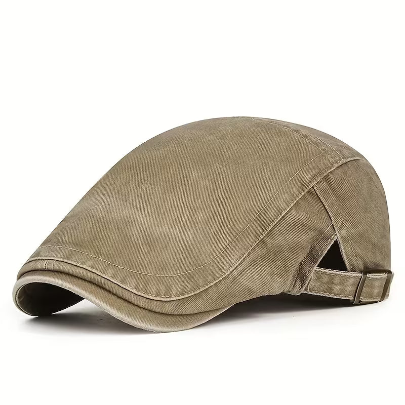 ComfyLuxe - Cappellino In Denim Con Fibbia Regolabile