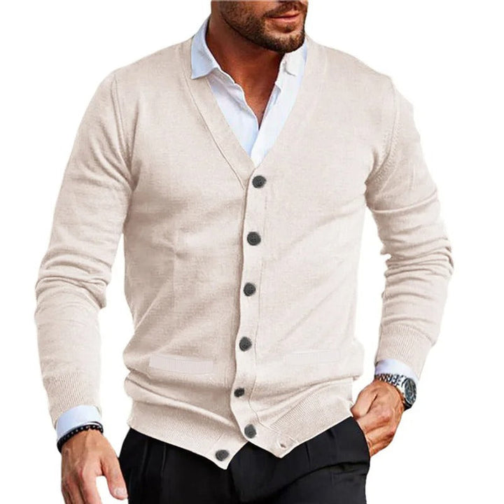 Dunstan - Cardigan Casuale Con Scollo a V