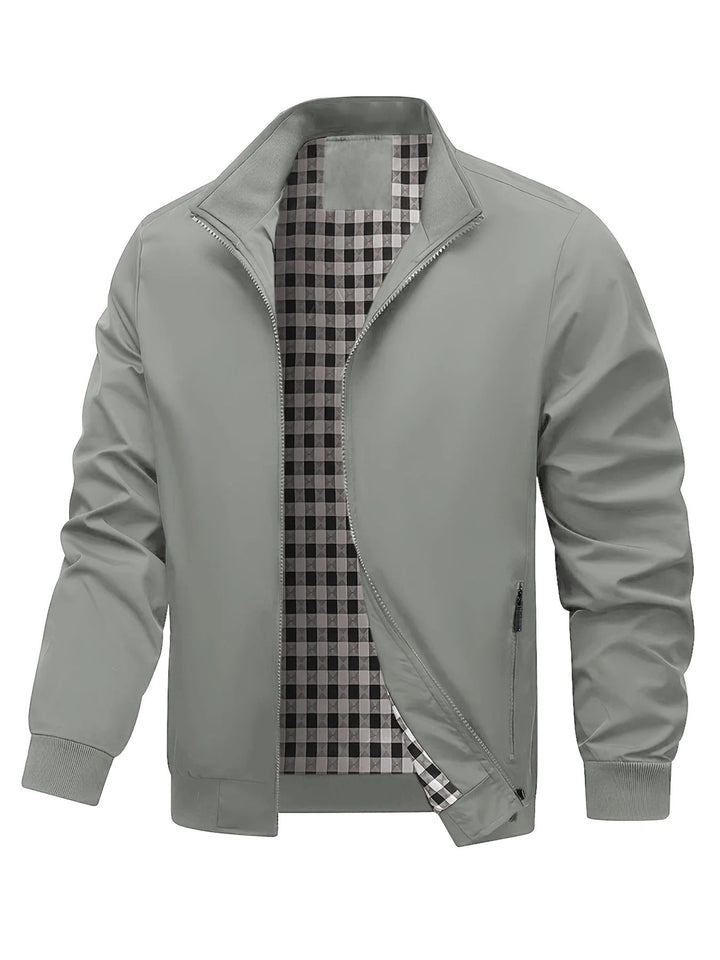 Charith - Giacca Casual a Maniche Lunghe Con Cerniera
