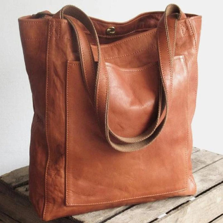 Yasmine - Borsa Tote Classica in Pelle