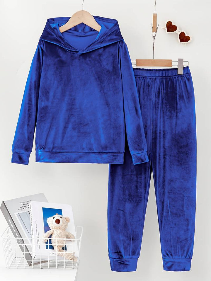Tiferet - Elegante Set Composto da Felpa Con Cappuccio e Pantaloni