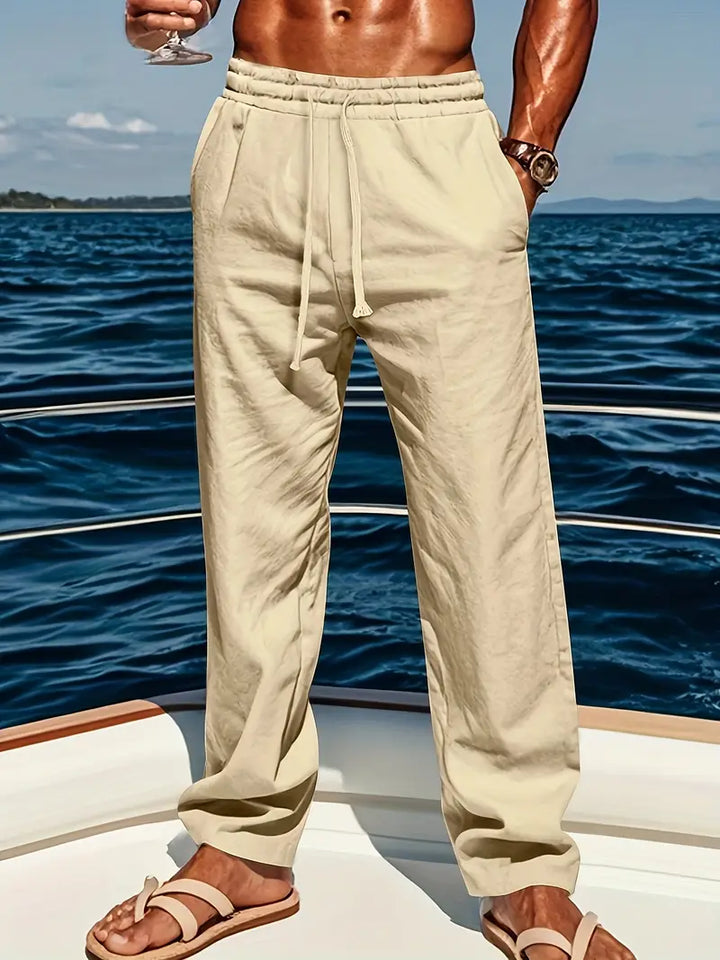 Babaev - Elegante Pantalone In Lino