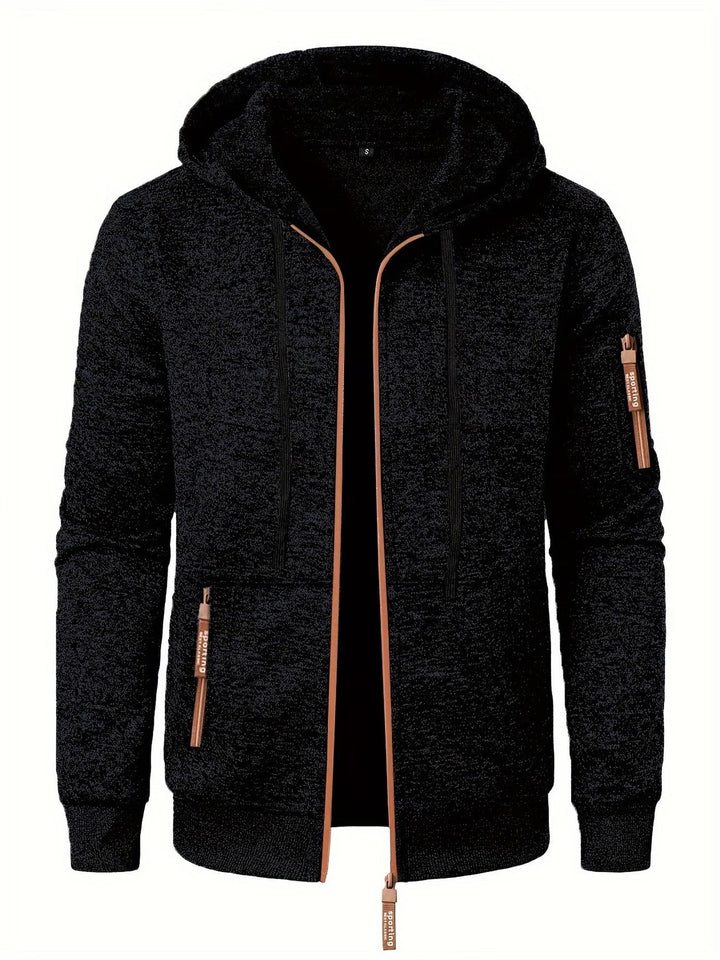 Ewen - Felpa Con Cappuccio a Maniche Lunghe E Zip