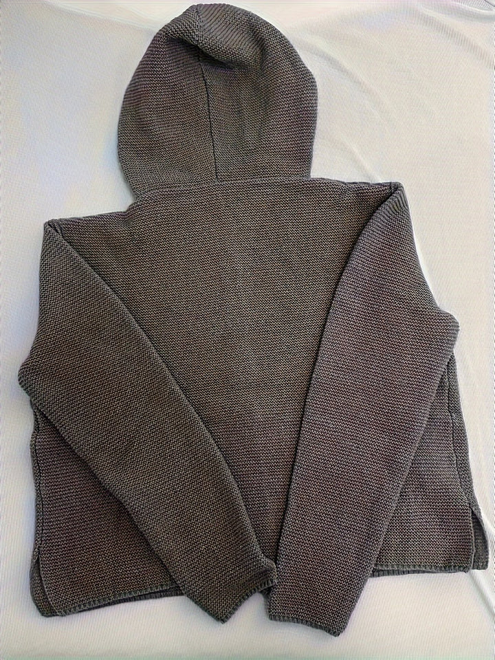 Jadia - Cardigan A Maniche Lunghe In Maglia