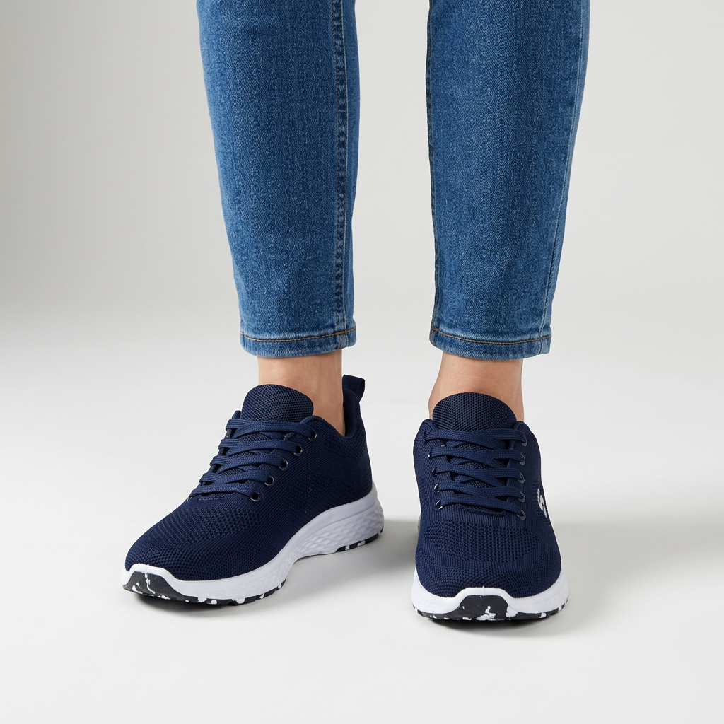 Alixia - Sneakers Comode Con Lacci