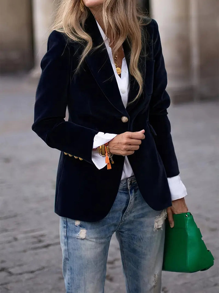 Elīna - Blazer Alla Moda In Velluto